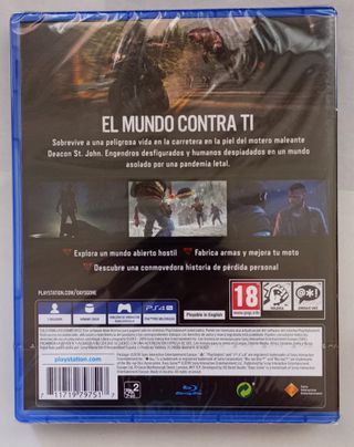 Days Gone PS4 precintado ES