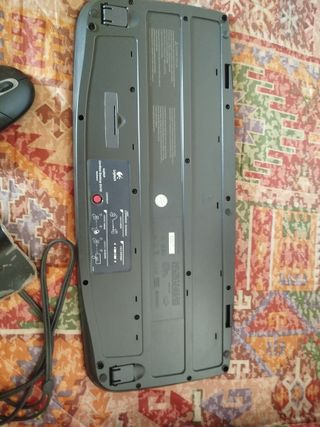 Teclado y Ratón Inalámbrico Logitech Negro