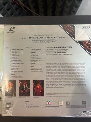 Laser Disc Ópera Australiana Gala Concert