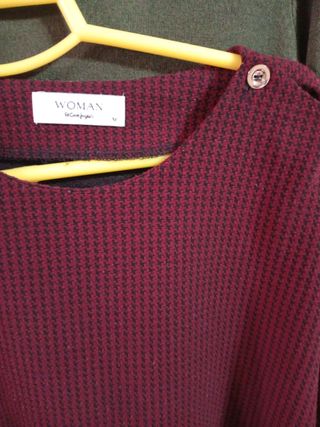 Lote 3 jerseys punto mujer y una chaqueta talla S_