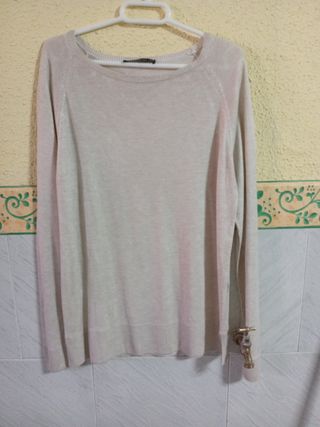 Lote 3 jerseys punto mujer y una chaqueta talla S_