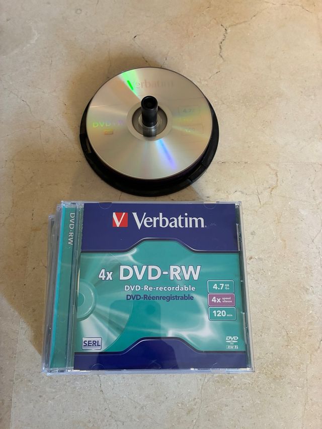 Verbatim DVD+R y DVD+RW