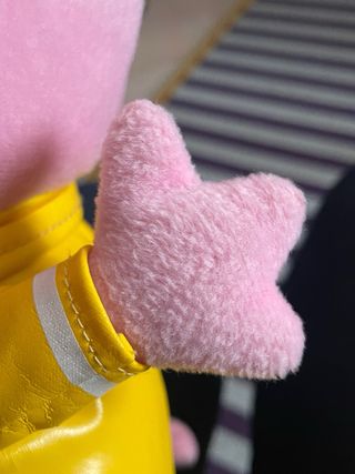 Pupazzo peluche Peppa Pig George pompiere 25 cm