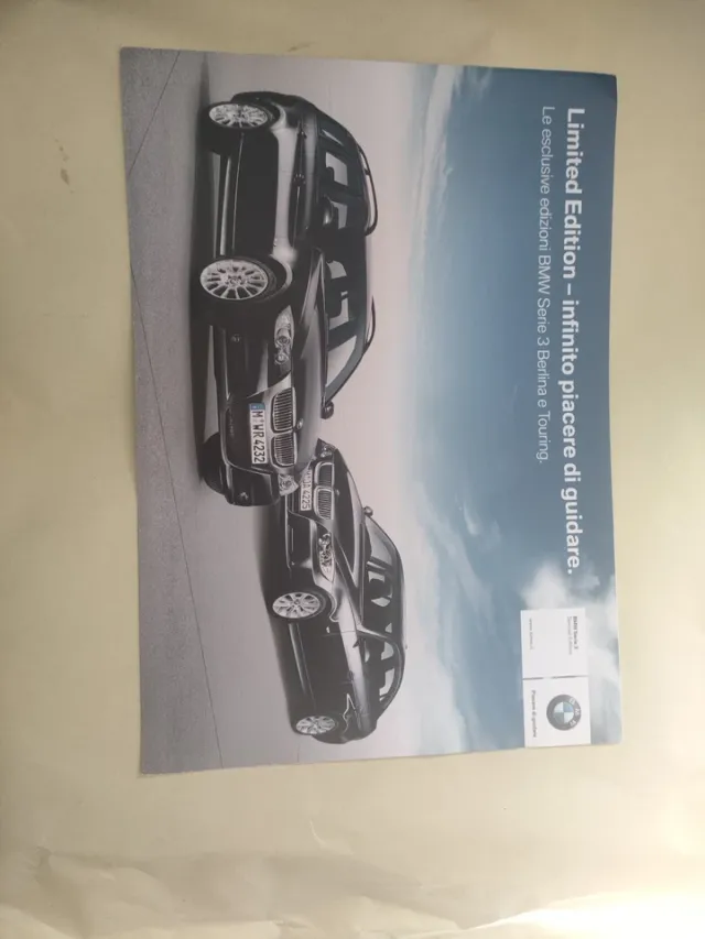 lotto 7 depliant brochure BMW