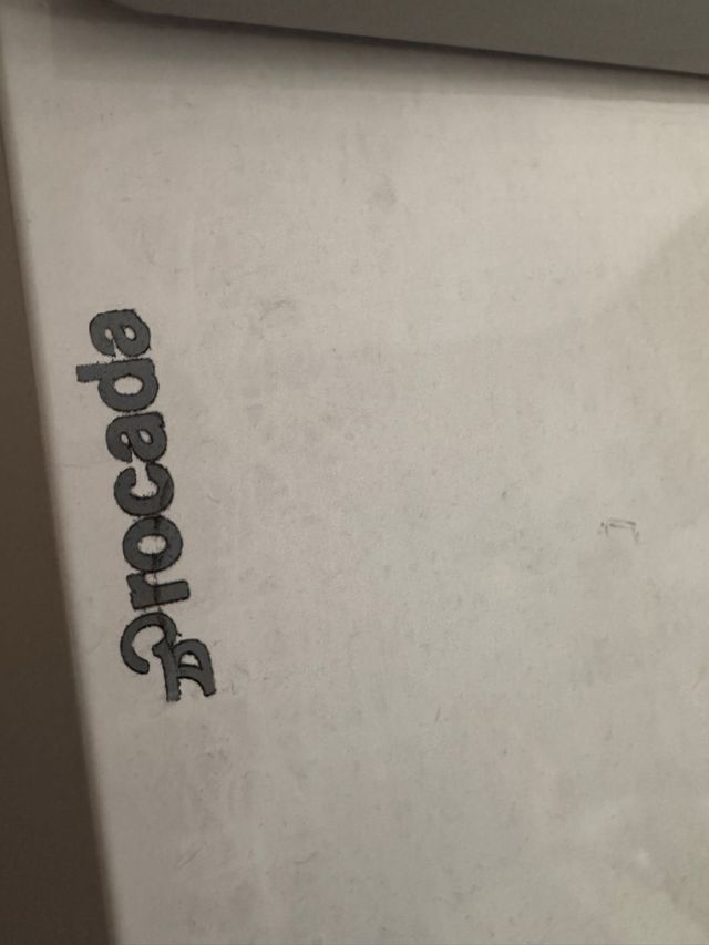 Pizarra Magnética Procada blanca y gris