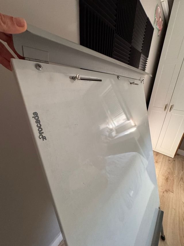 Pizarra Magnética Procada blanca y gris