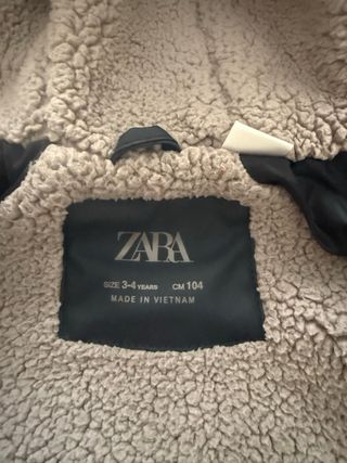 Parka niño Zara Talla 3-4