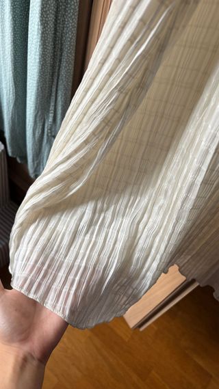 Falda larga Zara beige talla única