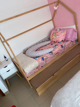 Cama Montessori madera