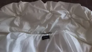 Piumino corto Motivi Taglia S Bianco panna