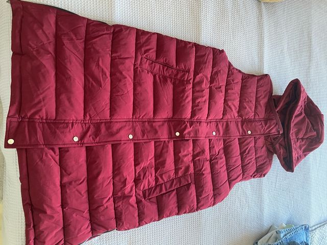 Chaleco de plumas mujer