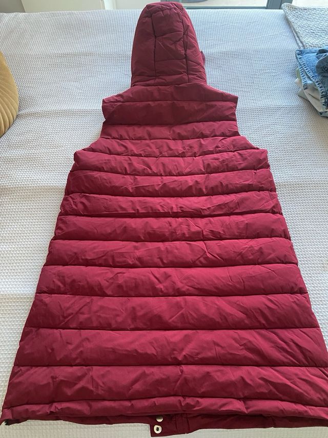 Chaleco de plumas mujer