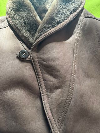 Giaccone Shearling Uomo Marrone