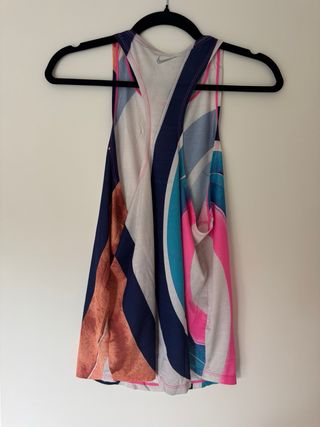 Camiseta Nike Mujer Running Multicolor Talla S