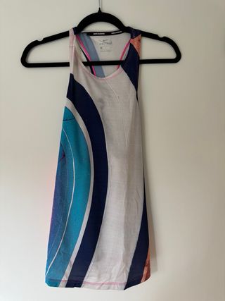 Camiseta Nike Mujer Running Multicolor Talla S