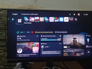 Monitor Acer con sus cables  sin rasguños