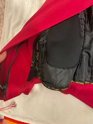 Chaqueta Moto Mujer Roja