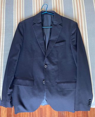 Traje de hombre Mango azul