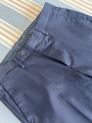 Traje de hombre Mango azul