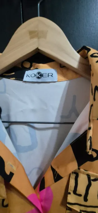 Camisa Koker Multicolor Talla S/M