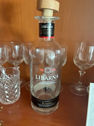 Botella Grappa Libarna Riserva 18 Mesi