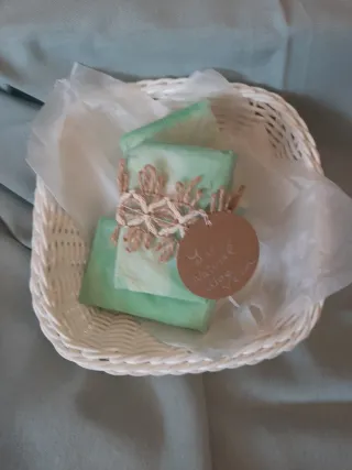 Jabón artesanal Aloe Vera