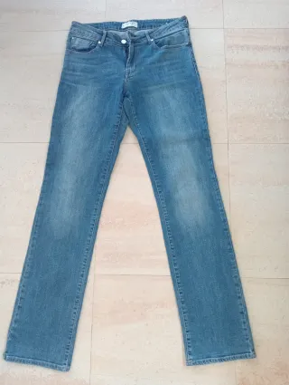 Pantalón vaquero Mango azul