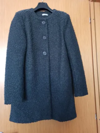 Cappotto donna Alesia bouclè grigio tg M