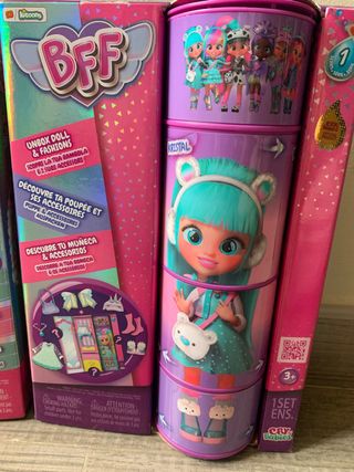 2 muñecas BFF articuladas fashion looks 18€