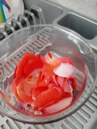 Jabón artesanal pétalos de rosa