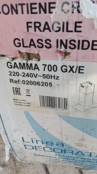 Campana Extractora Cata Decorativa Nueva a estrena