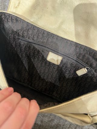 Bolso Dior Gaucho Beige