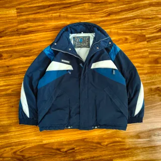 Giacca Sci Vintage Colmar Anni 90 Blu