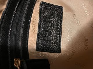 Borsa Liu Jo nera pelle lavorata capiente