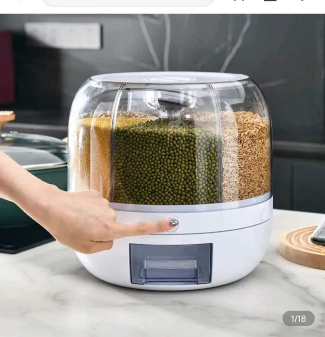 Dispensador de alimentos multi-compartimento