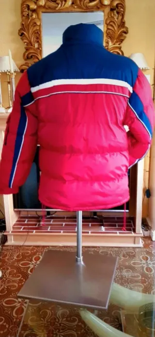 Chaqueta acolchada moto invierno