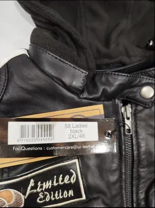 Chaqueta Urban 5884 Mujer Negra