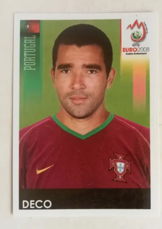 Cromo EURO 2008 Portugal Deco Panini