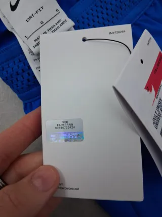 Pantalón Nike FCB Azul