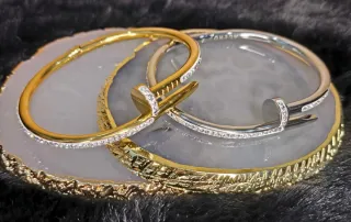 Brazalete Acero Inoxidable Elegante