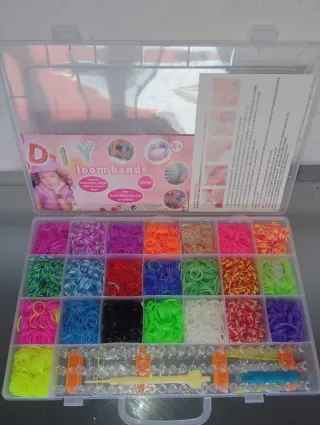 Kit Telar Pulseras Gomas DIY