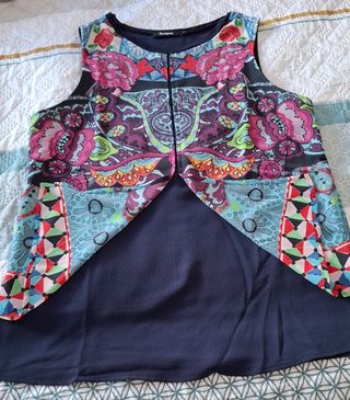 Camiseta Desigual Talla M Mujer