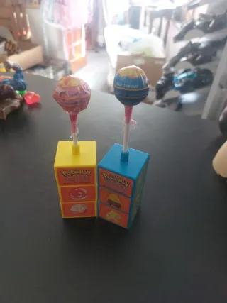 2 Porta Chupas Pokémon Antigos Raros