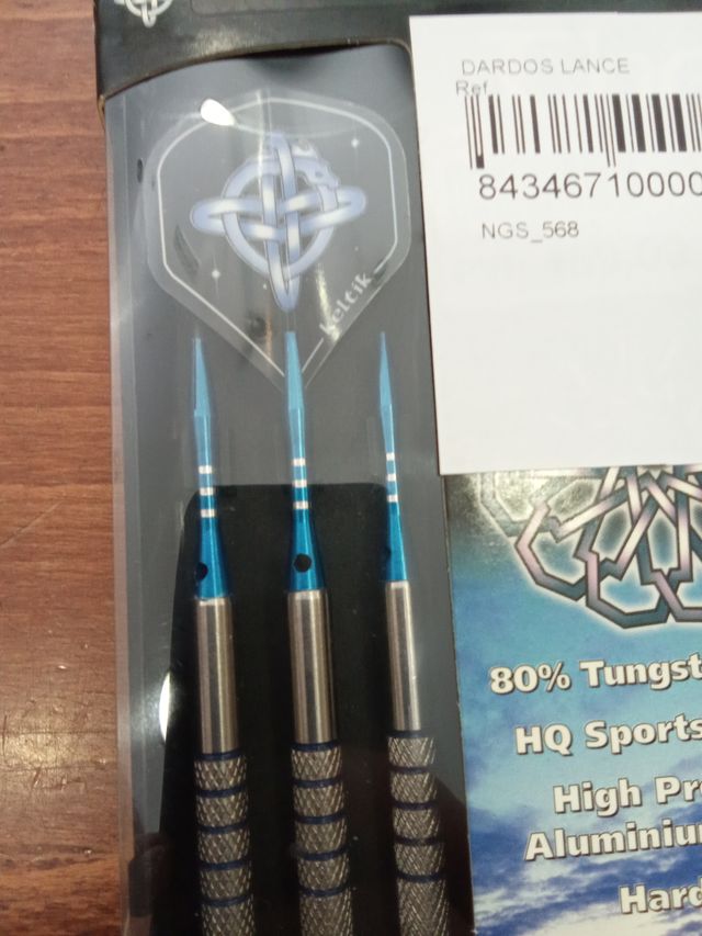 Keltik Darts, freccette a lancia in acciaio