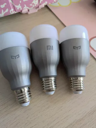 Pack 3 Bombillas LED Xiaomi RGB