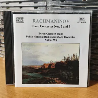 CD Rachmaninov Concertos para Piano 2 & 3