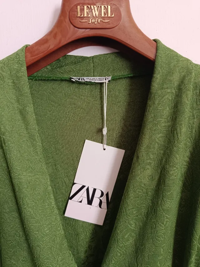 Vestito Zara verde nuovo