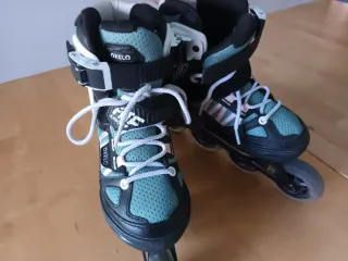 Patines Oxelo Junior Caqui Talla Ajustable