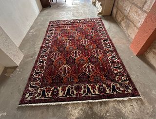 Alfombra Persa de Lana Multicolor