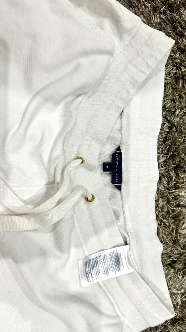 Pantaloncini Tommy Hilfiger M in cotone bianco